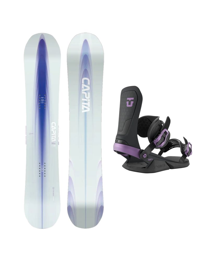 SET Placa Snowboard CAPiTA - ARTEMIS 2027 - 147 + Legaturi Snowboard UNION Unisex 2027 NEO Black