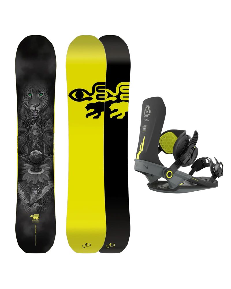 SET Placa Snowboard CAPiTA - THE MATRIARCH 2027 + Legaturi Snowboard UNION Unisex 2027 SOURCE PRO TH Black