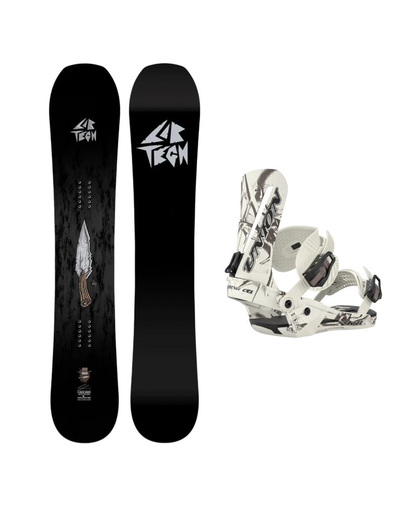 SET Placa Snowboard LIB TECH - EJACK KNIFE 2027 - 157 + Legaturi Snowboard UNION Men's 2027 ATLAS Kevin Backstrom