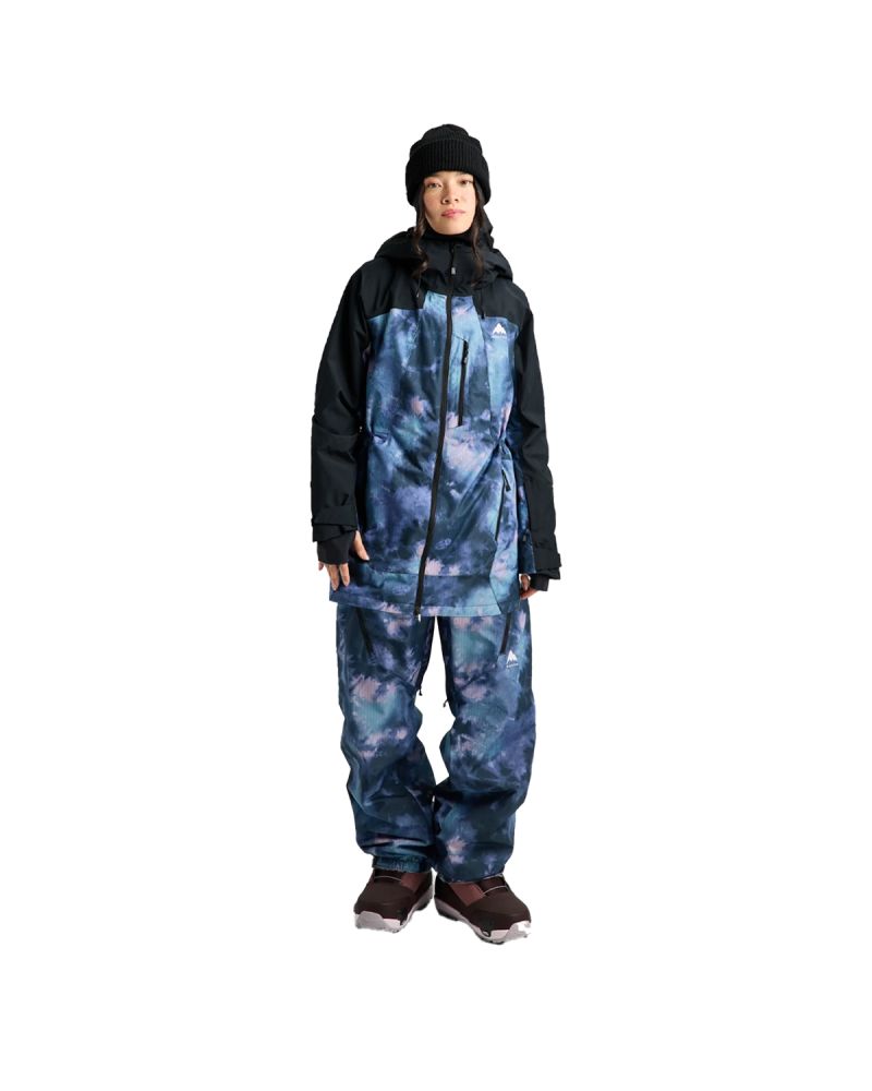 SET Geaca Snowboard BURTON -Women's - Reserve 2L - True Black/Crystal Dye + Salopeta Snowboard BURTON -Women's - Reserve 2L - True Black/Crystal Dye