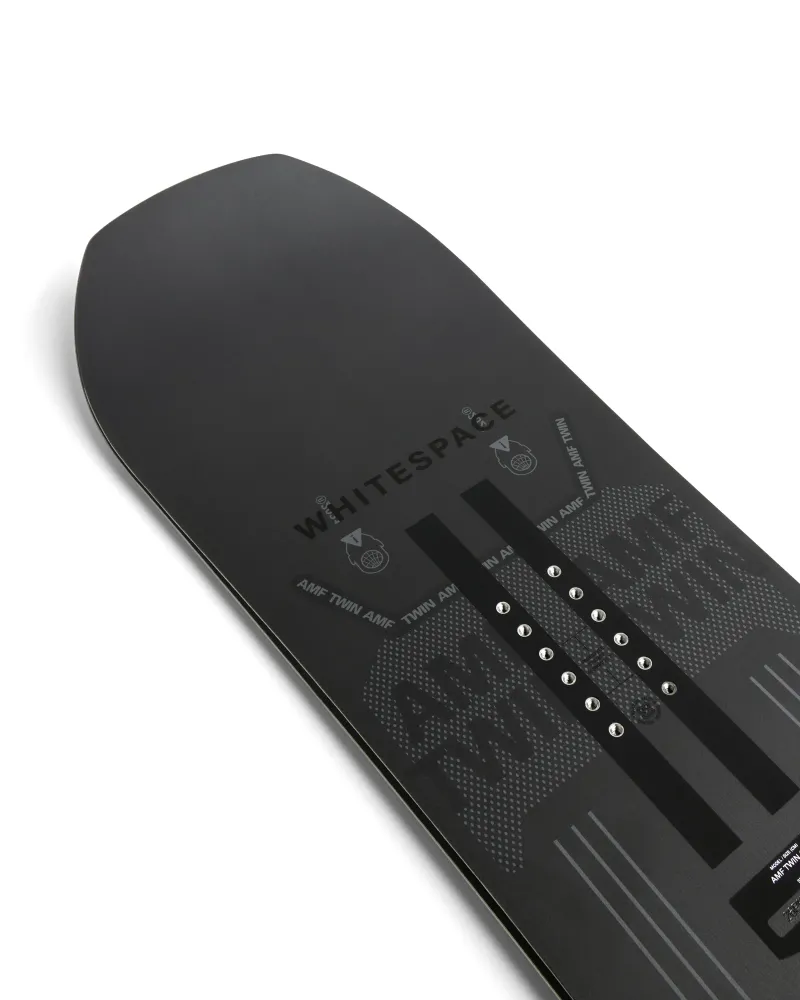 SET Placa Snowboard WHITESPACE - AMF Twin C 2027 + Legaturi Snowboard BURTON - Men's - CARTEL Black W27