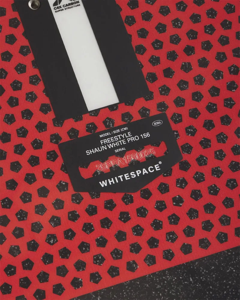 SET Placa Snowboard WHITESPACE - Freestyle SHAUN WHITE Pro A 2027 + Legaturi Snowboard CLEW Independence 1.0 2027 - Black