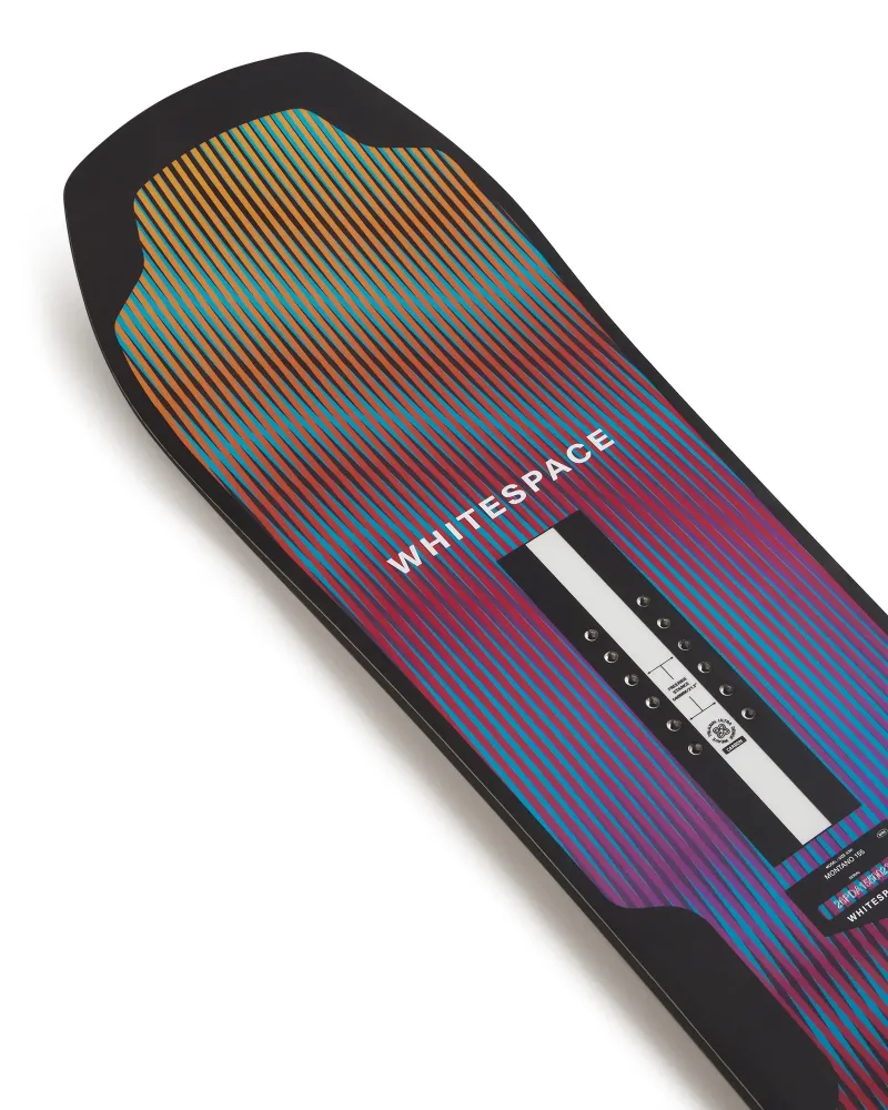 SET Placa Snowboard WHITESPACE - Montano A 2027 - 155 + Legaturi Snowboard CLEW Independence 1.0 2027 - White