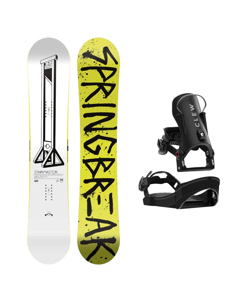 SET Placa Snowboard CAPiTA - SB STAIRMASTER 2027 + Legaturi Snowboard CLEW Independence 1.0 2027 - Black