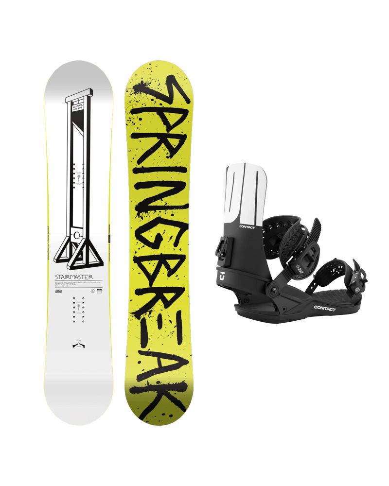 SET Placa Snowboard CAPiTA - SB STAIRMASTER 2027 + Legaturi Snowboard UNION Men's 2027 CONTACT Black