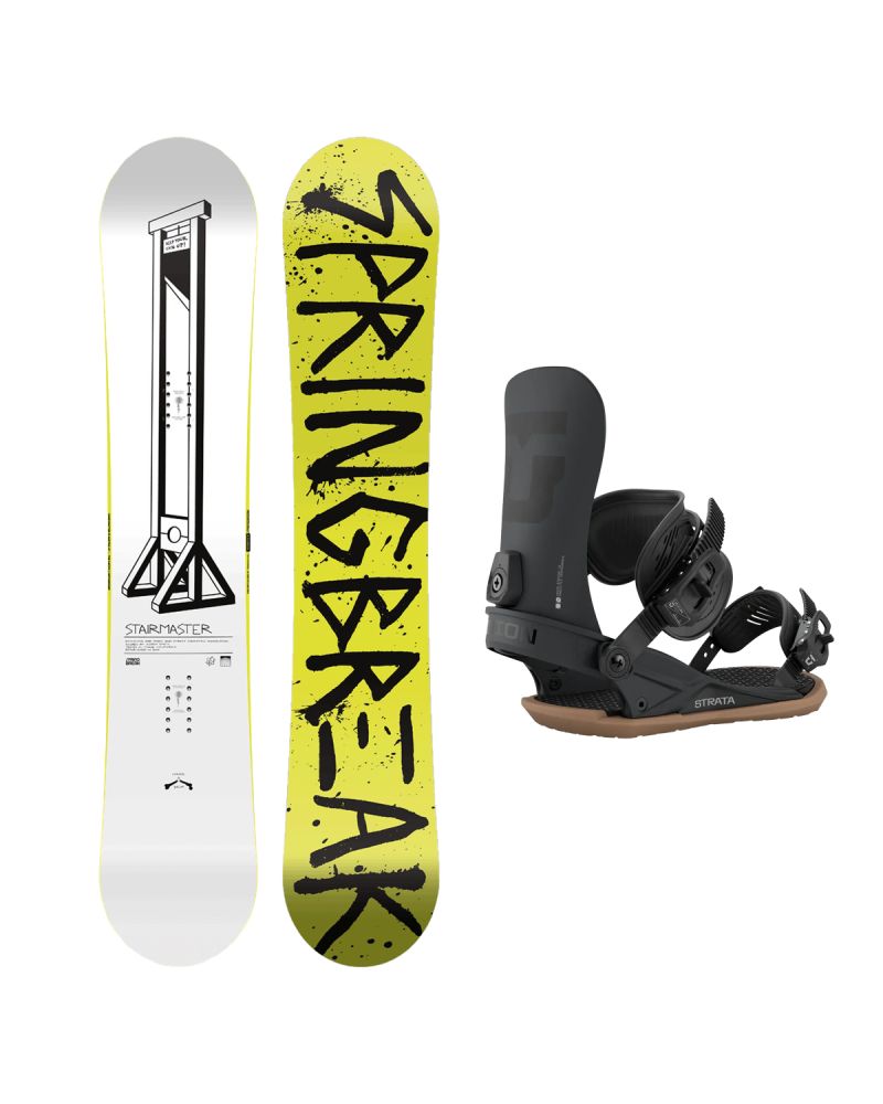 SET Placa Snowboard CAPiTA - SB STAIRMASTER 2027 + Legaturi Snowboard UNION Men's 2027 STRATA Black