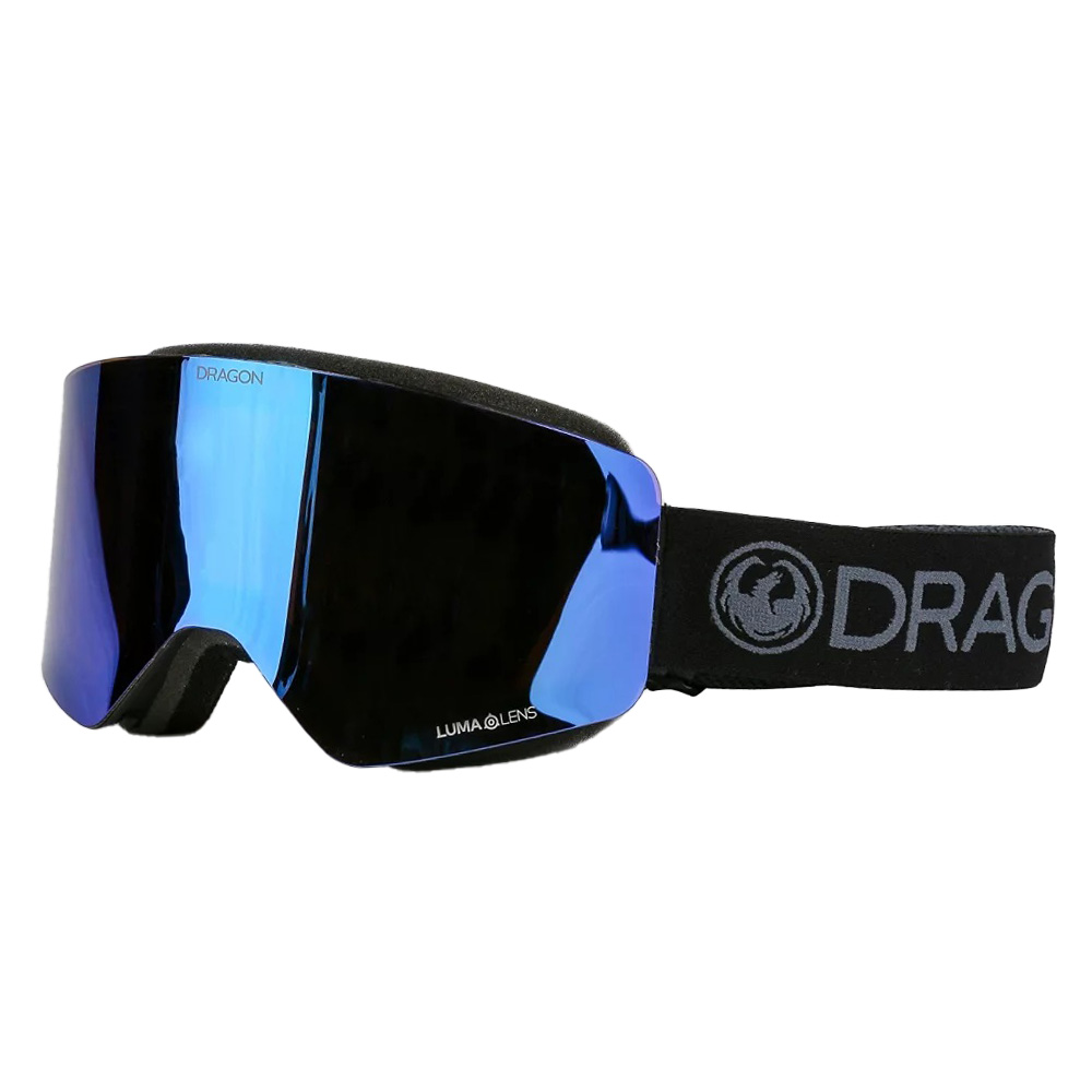 Ochelari Ski Snowboard Dragon R1 OTG SMU Black Blue Ion Lltrose Black