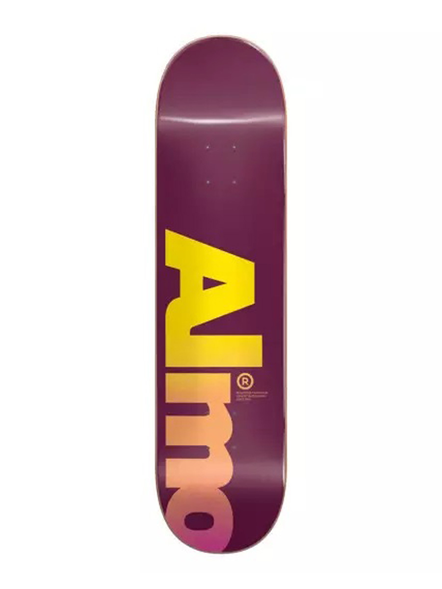 Skateboard Deck Almost Fall Off Logo Magenta 8