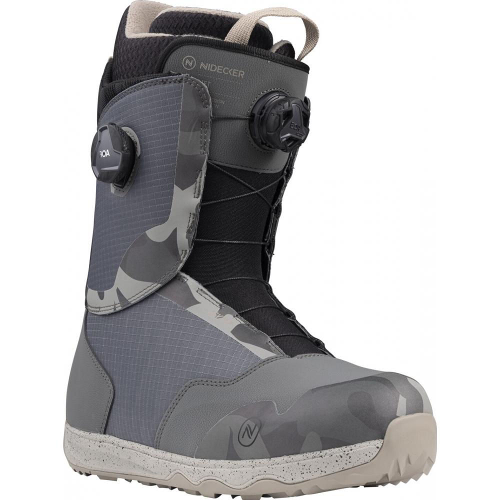 Boots Snowboard NIDECKER - Men's - RIFT Grey Camo W23