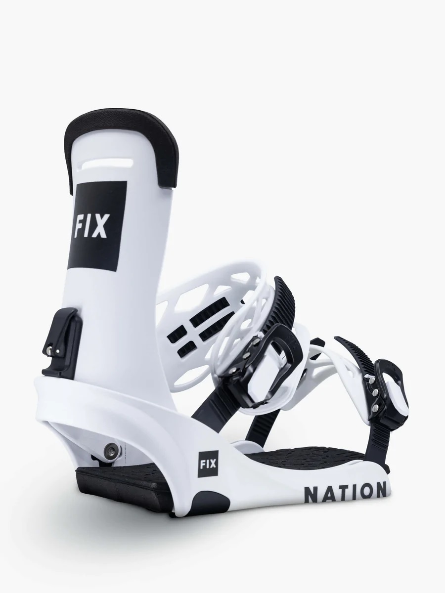 Legaturi Snowboard FIX NATION White 22/23