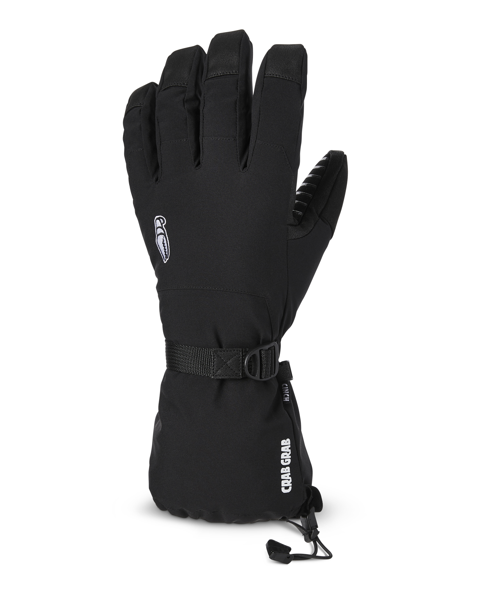 Manusi Snow CRAB GRAB Cinch Glove Black 2024