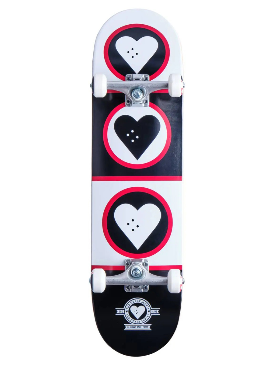 Skateboard Complete Heart Supply Squad Negru 8.25