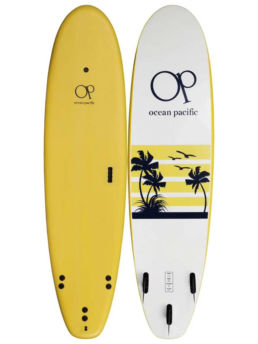 Placa Surf Ocean Pacific 7'0 Soft Top Galben