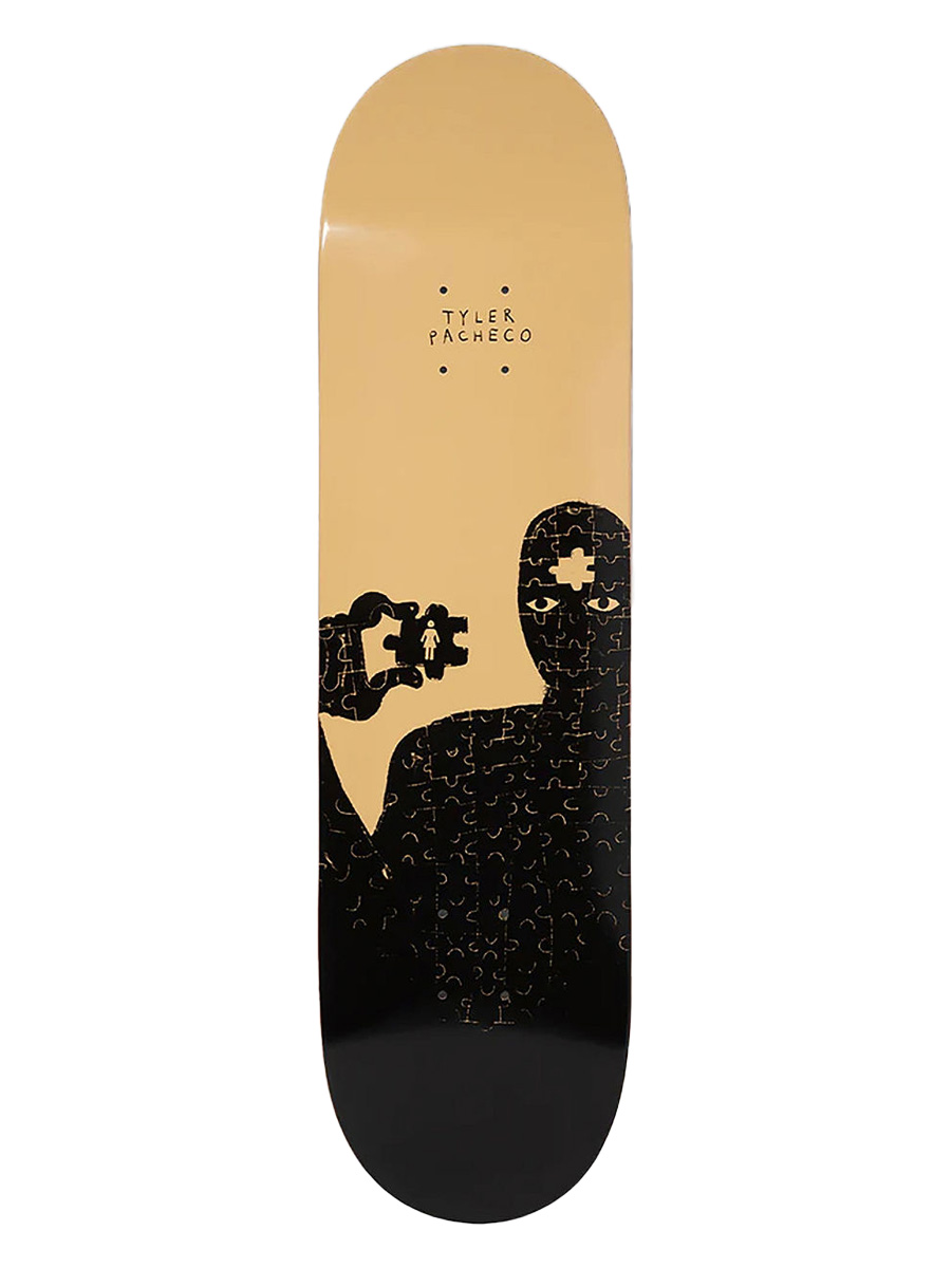 Skateboard Deck Girl Pacheco Puzzled Multi 8.375