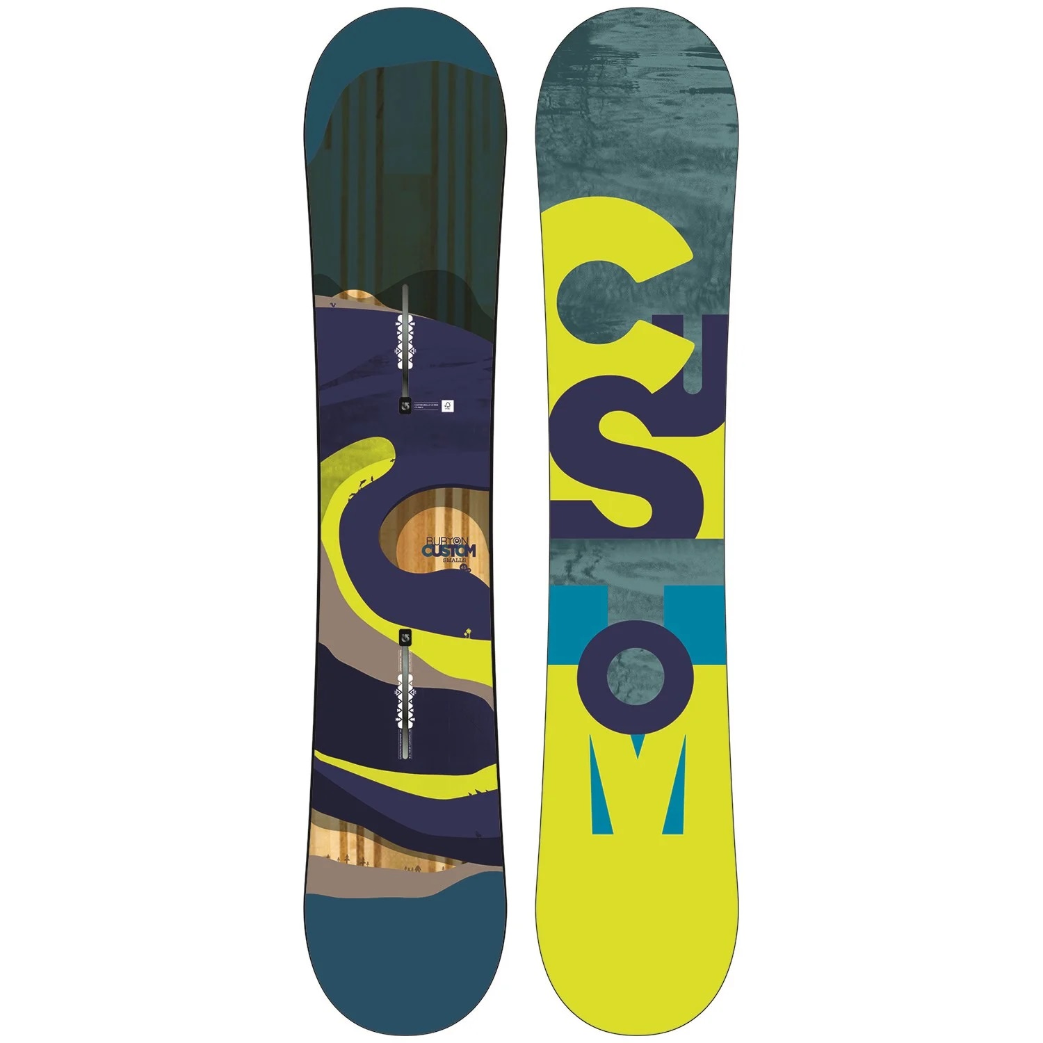 Placa Snowboard Burton Custom Smalls Blue 135