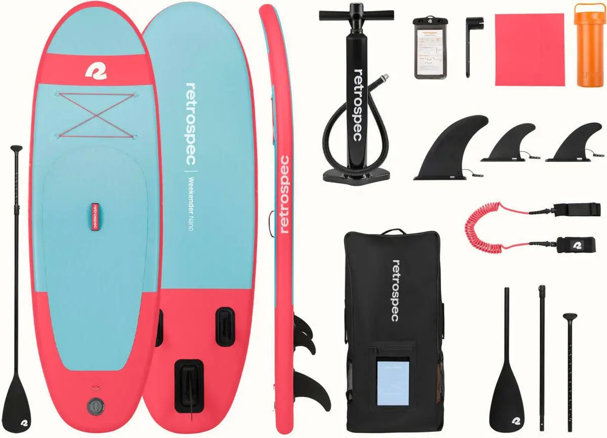Paddle Board Retrospec Nano SL 8' Inflatable Starfish