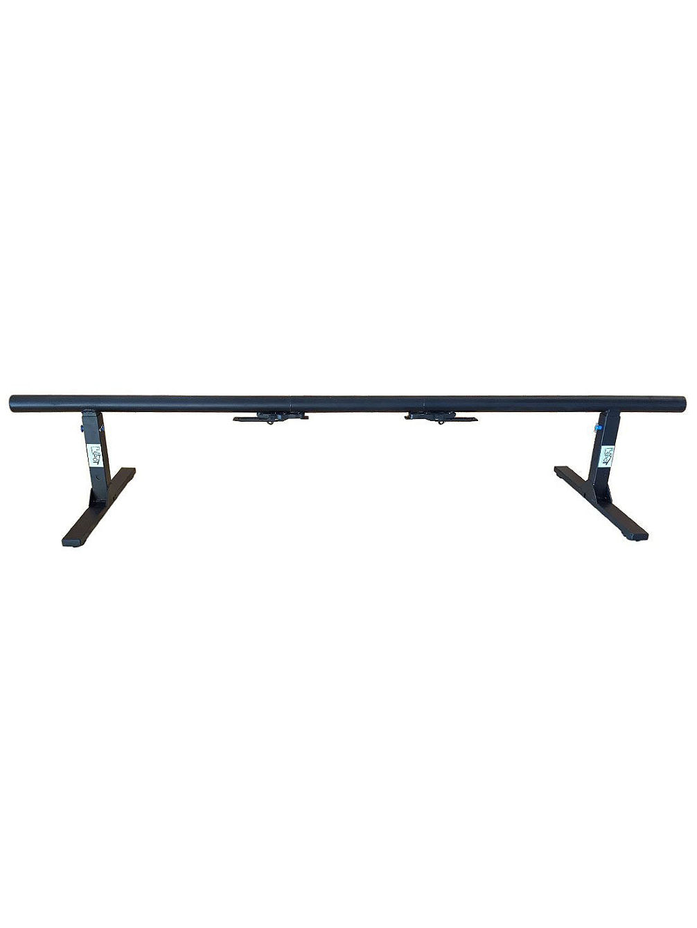 Skate Obstacle Flat Top Rail To Go Round Black