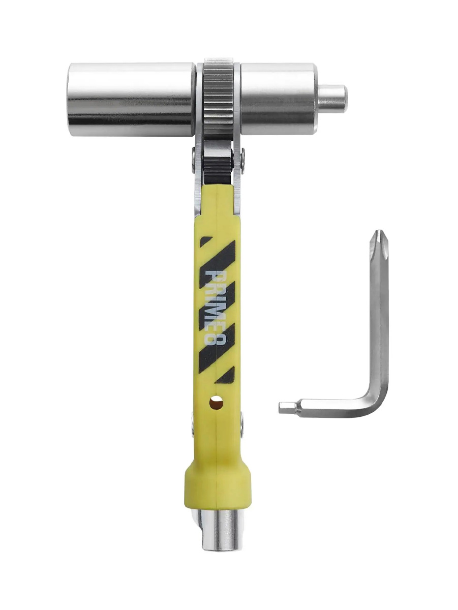 Skate Tool Prime 8 Number 1 Ratchet Yellow