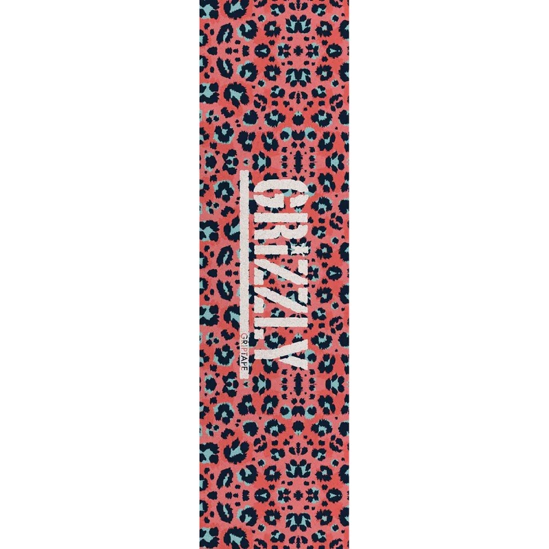 Grip Tape Grizzly Pink Leopard Stamp Uni