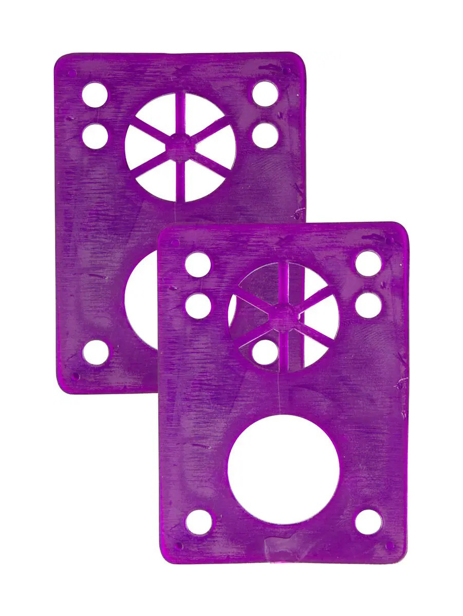 Skateboard Risers (Purple, 3mm) 1/8