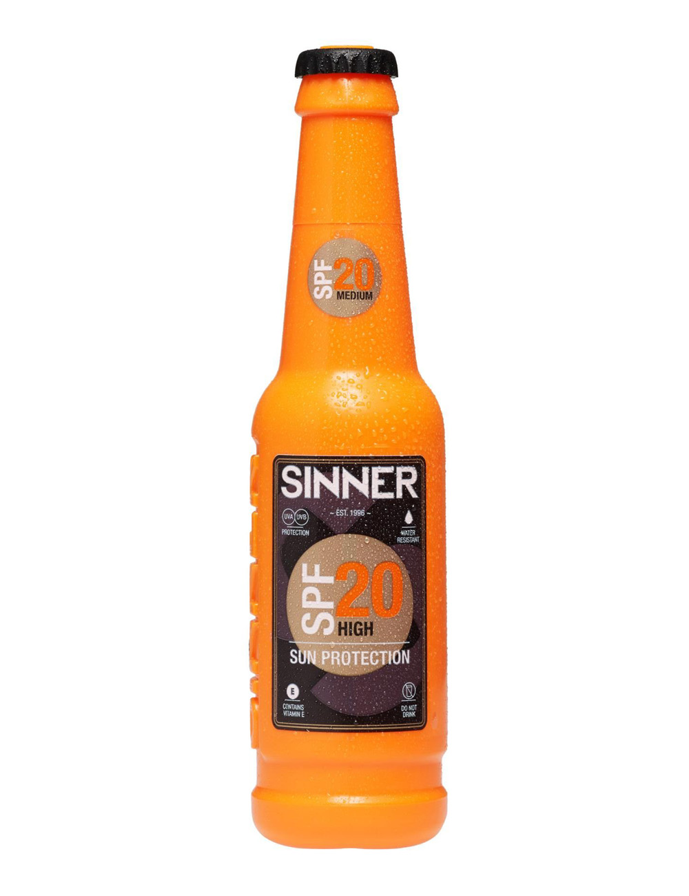 Crema protectie solara Sinner Cream Bottle SPF 20 200ml
