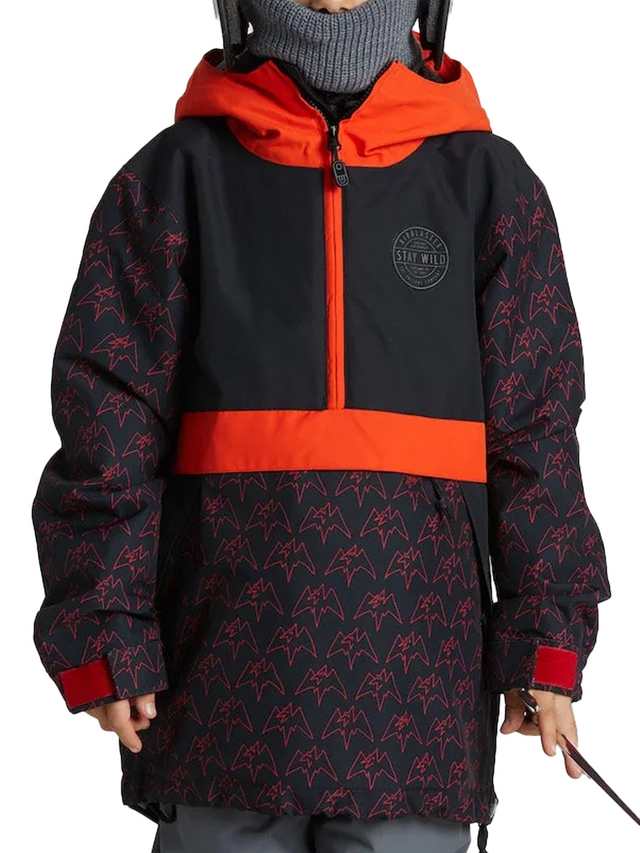 Geaca Snow AIRBLASTER Youth Trenchover Crimson Terry