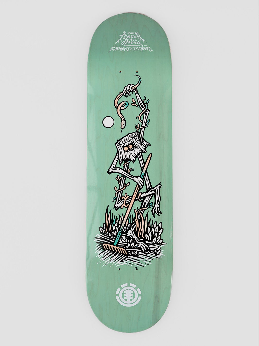 Skateboard Deck Element Timber Garden Stump Assorted Blue 8.5