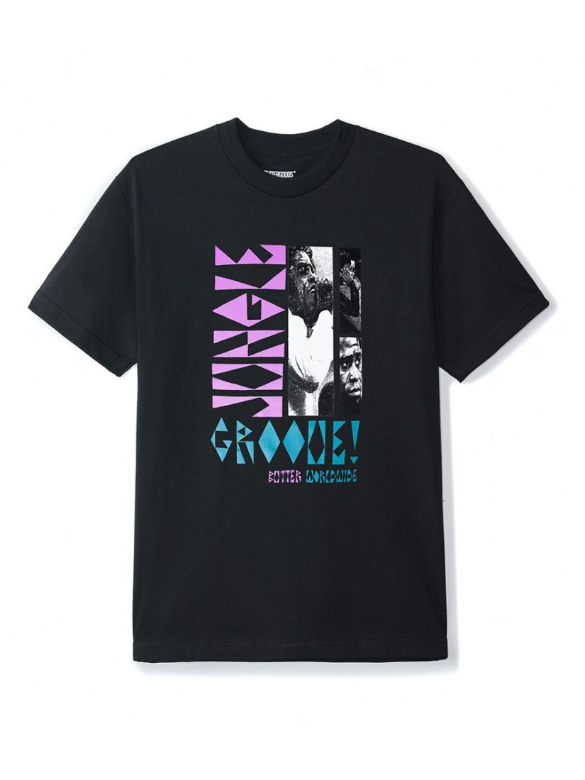 Tricou Butter Goods Jungle Groove Black S