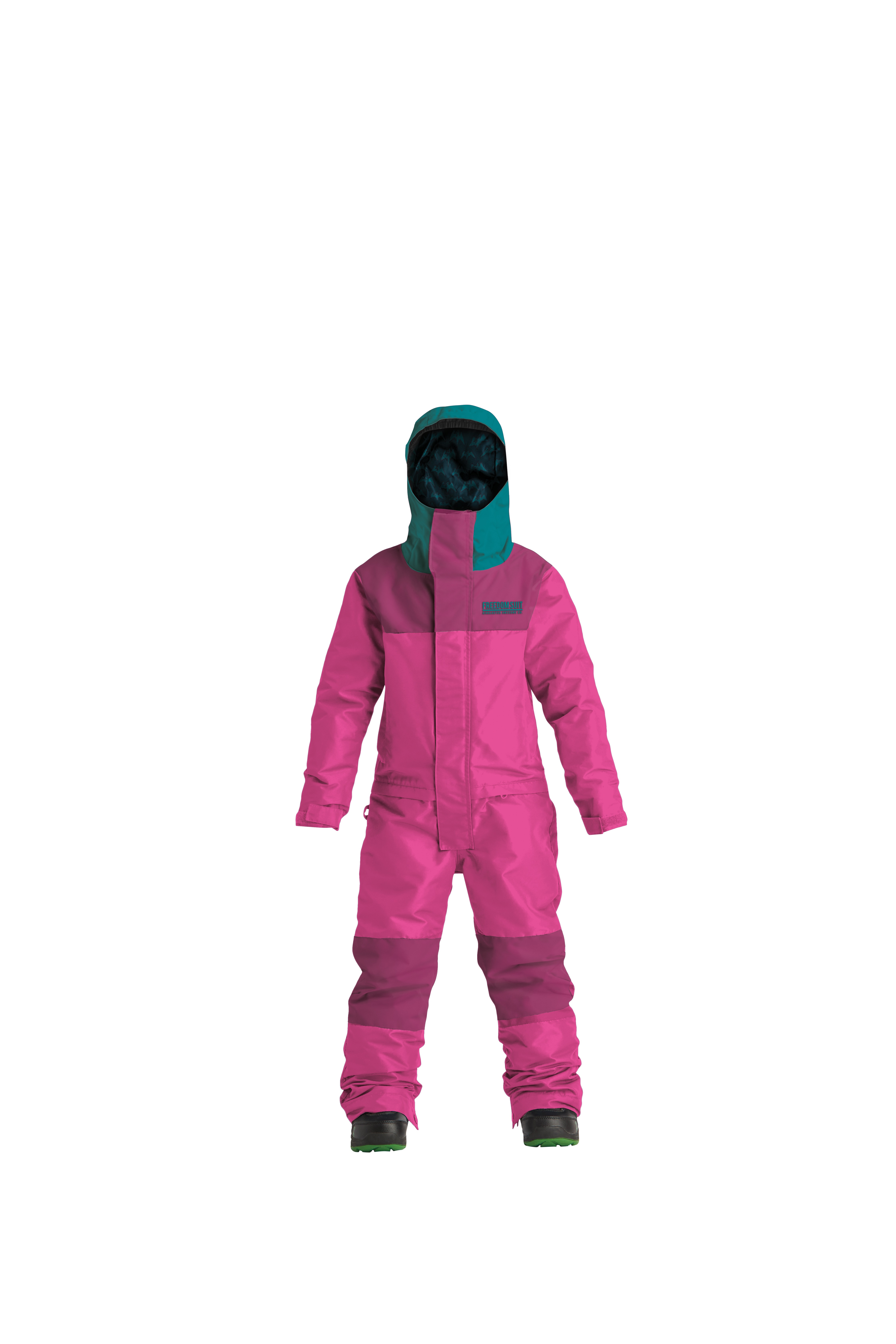 Salopeta AIRBLASTER Youth Freedom Suit Hot Pink